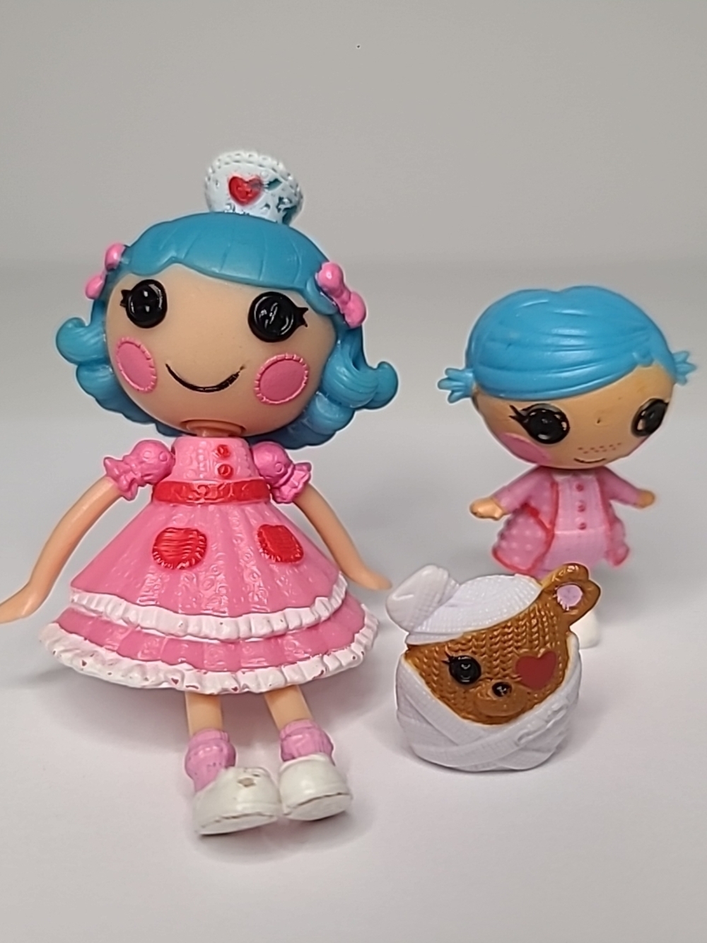 Lalaloopsy Mini Sisters Rosy Bumps N Bruises & Stumbles Dolls